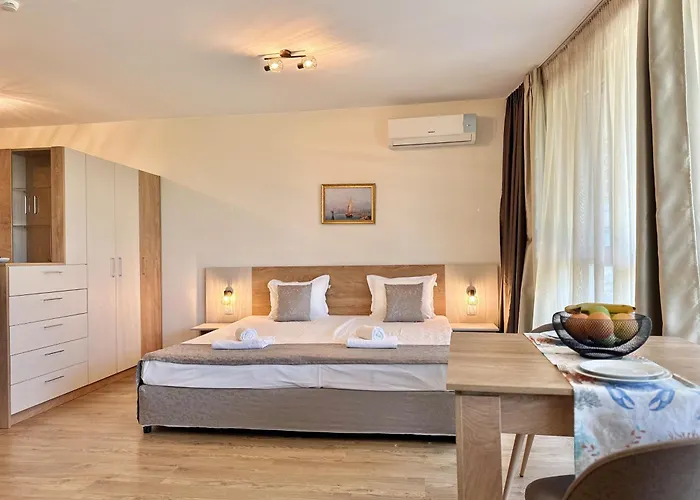 Daire Sea View Allure With Balcony Primorsko